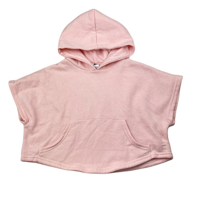 Girls H&T, pink fleece lined hoodie sweater, GUC, size 2,  