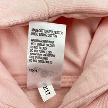 Load image into Gallery viewer, Girls H&amp;T, pink fleece lined hoodie sweater, GUC, size 2,  