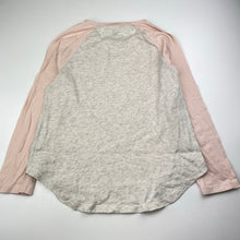 Load image into Gallery viewer, Girls Target, pink &amp; grey long sleeve t-shirt / top, FUC, size 9,  