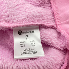 Load image into Gallery viewer, Girls B Collection, pink fleece sweater / jumper, GUC, size 7,  