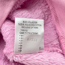 Load image into Gallery viewer, Girls B Collection, pink fleece sweater / jumper, GUC, size 7,  
