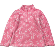 Load image into Gallery viewer, Girls Mango, pink fleece sweater / jumper, FUC, size 6,  