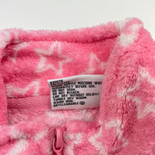 Load image into Gallery viewer, Girls Mango, pink fleece sweater / jumper, FUC, size 6,  