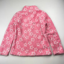 Load image into Gallery viewer, Girls Mango, pink fleece sweater / jumper, FUC, size 6,  
