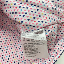 Load image into Gallery viewer, Girls Fox &amp; Finch, lightly wadded hooded jacket, light  marks cuffs, FUC, size 2,  