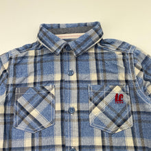 Load image into Gallery viewer, Boys Lee Cooper, checked cotton long sleeve shirt, EUC, size 3,  