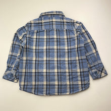 Load image into Gallery viewer, Boys Lee Cooper, checked cotton long sleeve shirt, EUC, size 3,  