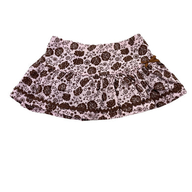 Girls Vitamins Baby, floral cotton skirt, built-in nappy cover, GUC, size 0,  