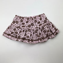 Load image into Gallery viewer, Girls Vitamins Baby, floral cotton skirt, built-in nappy cover, GUC, size 0,  