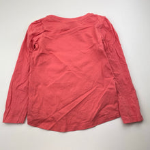 Load image into Gallery viewer, Girls Peppa Pig, cotton long sleeve tee / top, GUC, size 5,  