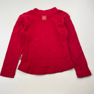 Girls RED FROG, vintage cotton long sleeve tee / top, GUC, size 4,  