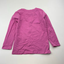 Load image into Gallery viewer, Girls Kids &amp; Co, pink cotton long sleeve tee / top, GUC, size 3,  