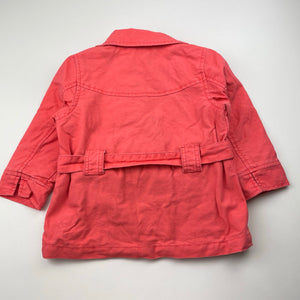 Girls Esprit, lined cotton jacket / coat, FUC, size 1-2,  