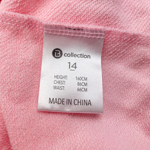 Girls B Collection, lightweight sleeveless hoodie sweater, EUC, size 14,  