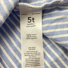 Load image into Gallery viewer, Girls Carters, striped lightweight summer top, FUC, size 5,  