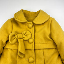 Load image into Gallery viewer, Girls NAYEB LOO AXFORD, mustard jacket / coat, L: 42cm, GUC, size 3,  