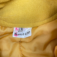 Load image into Gallery viewer, Girls NAYEB LOO AXFORD, mustard jacket / coat, L: 42cm, GUC, size 3,  