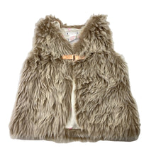 Load image into Gallery viewer, Girls Target, lined faux fur vest / jacket, GUC, size 4,  