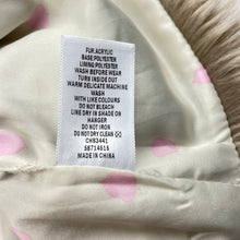 Load image into Gallery viewer, Girls Target, lined faux fur vest / jacket, GUC, size 4,  