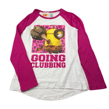 Load image into Gallery viewer, Girls Despicable Me, Minions cotton long sleeve top, GUC, size 10,  