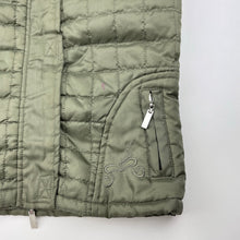 Load image into Gallery viewer, Girls OUCH, khaki lightweight quilted vest / jacket, FUC, size 7,  