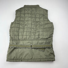 Load image into Gallery viewer, Girls OUCH, khaki lightweight quilted vest / jacket, FUC, size 7,  