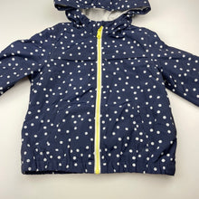 Load image into Gallery viewer, Girls Zara, lined lightweight spray jacket, FUC, size 3-4,  