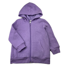 Load image into Gallery viewer, Girls H&amp;T, fleece lined zip hoodie sweater, GUC, size 3,  