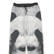 Load image into Gallery viewer, Girls Target, fleece lined track pants, panda, Inside leg: 62cm, GUC, size 10,  