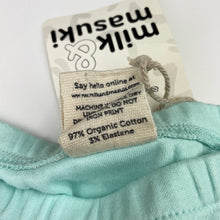 Load image into Gallery viewer, Girls Milk &amp; Masuki, organic cotton blend leggings, elasticated, NEW, size 7,  