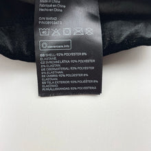 Load image into Gallery viewer, Girls H&amp;M, black velvet leggings, elasticated, EUC, size 1,  