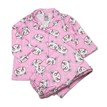 Load image into Gallery viewer, Girls LIGHTS OUT, soft feel flannel cotton winter pyjamas, EUC, size 2,  
