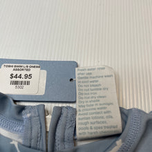 Load image into Gallery viewer, unisex Toshi, long sleeve swim one-piece, seagulls, NEW, size 00,  