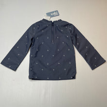 Load image into Gallery viewer, unisex Toshi, long sleeve rashie / swim top, UPF 50+, NEW, size 0,  