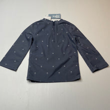 Load image into Gallery viewer, unisex Toshi, blue long sleeve rashie / swim top, UPF 50+, NEW, size 1,  