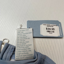 Load image into Gallery viewer, unisex Toshi, blue long sleeve rashie / swim top, seagulls, NEW, size 0,  