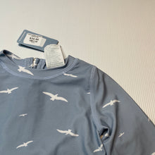 Load image into Gallery viewer, unisex Toshi, long sleeve rashie / swim top, seagulls, NEW, size 1,  