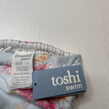 Load image into Gallery viewer, Girls Toshi, floral swim nappy / bottoms, NEW, size 00-0,  