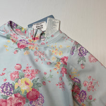 Load image into Gallery viewer, Girls Toshi, long sleeve floral swim one-piece, UPF 50+, *light marks near poppers*, NEW, size 0,  