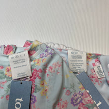 Load image into Gallery viewer, Girls Toshi, floral long sleeve rashie + swim nappy, NEW, size 0,  