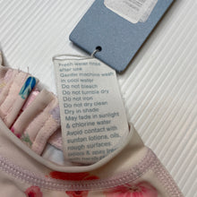 Load image into Gallery viewer, Girls Toshi, floral long sleeve rashie / swim top, NEW, size 0,  