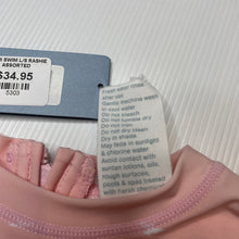 Load image into Gallery viewer, Girls Toshi, pink long sleeve rashie / swim top, seagulls, NEW, size 1,  