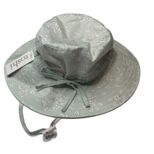 Load image into Gallery viewer, Girls Toshi, floral cotton sun hat, Sz: L, circum: 56cm, NEW, size 7-10,  
