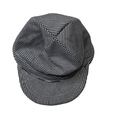 unisex Toshi, striped flap cap, Sz: XS, circum: 43cm, NEW, size 000-00,  