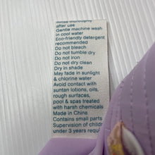 Load image into Gallery viewer, Girls Toshi, floral swim sun hat. Sz: M, circum 54cm, NEW, size 4-6,  