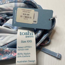 Load image into Gallery viewer, Girls Toshi, floral swim flap cap, Sz: XXS, circum: 37cm, NEW, size 0000-000,  