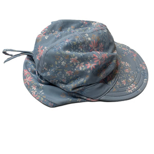 Girls Toshi, floral swim flap cap, Sz: S, circum: 52cm, NEW, size 1-2,  