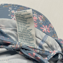 Load image into Gallery viewer, Girls Toshi, floral swim flap cap, Sz: S, circum: 52cm, NEW, size 1-2,  