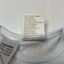 Load image into Gallery viewer, unisex Toshi, blue cotton romper, farmyard animals, NEW, size 000,  