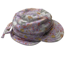 Load image into Gallery viewer, Girls Toshi, floral swim flap cap, UPF 50+, Sz: XXS, circum: 37cm, NEW, size 0000-000,  